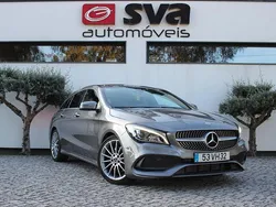 Cinza Usado 2018 Mercedes CLA220 Shooting Brake AMG line Carrinha | € 25.900 (Bom preço)