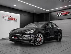 Preto Usado 2020 Tesla Model 3 Performance Sedan | € 31.450 (Preço justo)