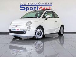 Branco Usado 2009 Fiat 500 Lounge Citadino | € 8.450 (Caro)