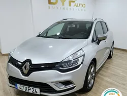 Cinza Usado 2019 Renault Clio GrandTour GT-Line Carrinha | € 12.990 (Preço justo)