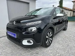 Preto Usado 2019 Citroën C3 PureTech Citadino | € 11.950 (Bom preço)