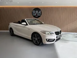 Branco Usado 2015 BMW 220 Sport Line Coupé | € 22.900 (Preço justo)