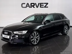 Preto Usado 2014 Audi A6 S-Line Carrinha | € 18.500 (Preço justo)