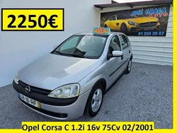 Cinzento Usado 2001 Opel Corsa | € 2.250 (Preço justo)