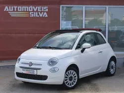Branco Usado 2018 Fiat 500C Lounge Cabrios | € 13.990 (Preço elevado)