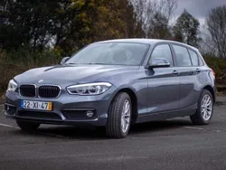 Cinzento Usado 2019 BMW 116 Citadino | € 22.900 (Preço elevado)