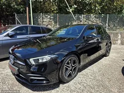 Preto Usado 2021 Mercedes A180 AMG line Citadino | € 28.900 (Preço justo)
