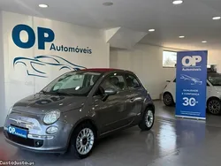 Cinza Usado 2014 Fiat 500C Lounge Cabrios | € 9.450 (Preço justo)