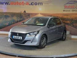 Cinza Usado 2022 Peugeot 208 Active Citadino | € 15.000 (Preço justo)