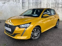 Amarelo Usado 2021 Peugeot 208 Allure Citadino | € 17.850 (Preço justo)