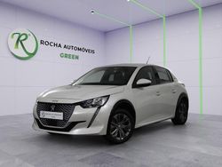 Branco Usado 2021 Peugeot e-208 Business-Line Citadino | € 19.999 (Preço justo)