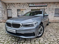 Cinza Usado 2017 BMW 520 Luxury Line Carrinha | € 27.500 (Preço justo)