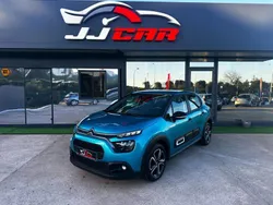 Azul Usado 2021 Citroën C3 Shine Citadino | € 15.750 (Preço justo)