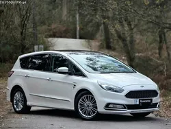 Branco Usado 2018 Ford S-MAX Vignale Monovolume | € 21.950 (Preço justo)