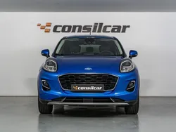 Azul Usado 2021 Ford Puma Titanium SUV | € 19.980 (Bom preço)