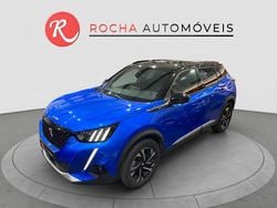 Azul Usado 2020 Peugeot 2008 Allure SUV | € 14.999 (Preço justo)