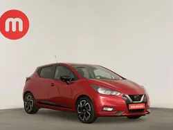 Vermelho Usado 2023 Nissan Micra Citadino | € 16.799 (Preço justo)