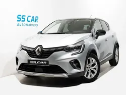 Cinza Usado 2021 Renault Captur Intens SUV | € 14.950 (Bom preço)