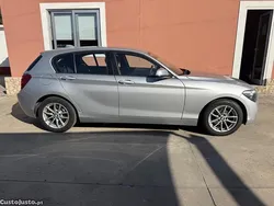 Cinza Usado 2014 BMW 116 Citadino | € 12.990 (Preço justo)