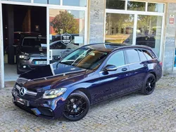 Azul Usado 2015 Mercedes C200 Carrinha | € 17.950 (Preço justo)