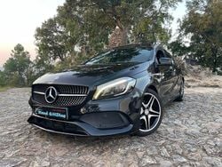Preto Usado 2016 Mercedes A180 AMG line | € 20.900 (Preço elevado)