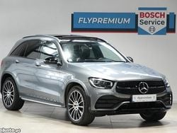 Cinza Usado 2020 Mercedes GLC220 AMG line SUV | € 44.989 (Super Preço)
