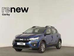 Azul Usado 2023 Dacia Sandero Citadino | € 16.490 (Preço justo)