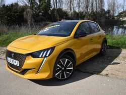 Amarelo Usado 2020 Peugeot e-208 GT-line Citadino | € 18.990 (Super Preço)