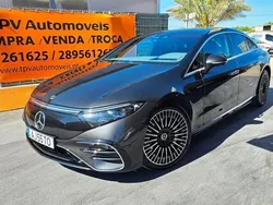 Cinza Usado 2021 Mercedes EQS580 Sedan | € 89.950