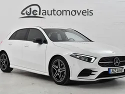 Branco Usado 2023 Mercedes A180 AMG line Sedan | € 35.500 (Preço justo)