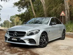 Cinza Usado 2021 Mercedes C300e AMG line Carrinha | € 38.900