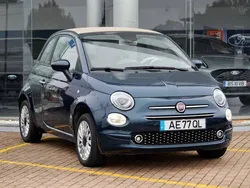Azul Usado 2020 Fiat 500C Cabrios | € 12.750 (Preço justo)
