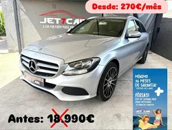 Cinza Usado 2016 Mercedes C200 Carrinha | € 17.490 (Preço justo)
