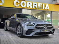 Cinzento Usado 2021 Mercedes E220 AMG line Cabrios | € 56.900 (Preço justo)