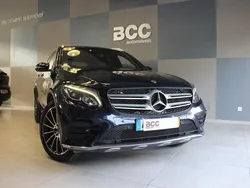 Azul Usado 2019 Mercedes GLC250 AMG line SUV | € 41.990
