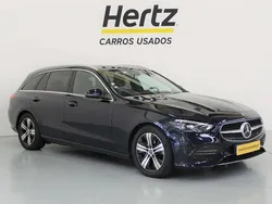 Azul Usado 2022 Mercedes C220 Avantgarde Carrinha | € 38.190 (Preço justo)