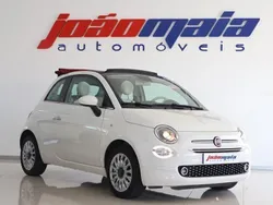 Branco Usado 2018 Fiat 500C Lounge Cabrios | € 14.800 (Preço elevado)