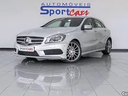 Cinza Usado 2014 Mercedes A200 AMG line | € 17.500 (Preço justo)