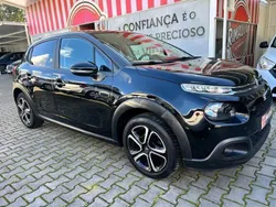 Preto Usado 2019 Citroën C3 Origins Citadino | € 13.249 (Preço justo)