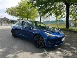 Azul Usado 2020 Tesla Model 3 Performance Sedan | € 27.990 (Preço justo)
