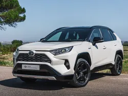 Branco (pintura metalizada especial) Usado 2021 Toyota RAV4 SUV | € 41.000 (Preço justo)