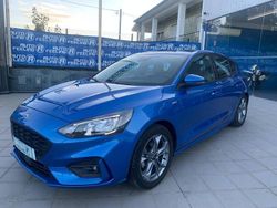 Azul Usado 2021 Ford Focus ST-Line | € 16.800 (Preço justo)