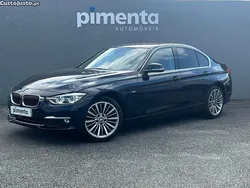 Azul Usado 2017 BMW 320 Luxury Line Sedan | € 23.850 (Preço elevado)