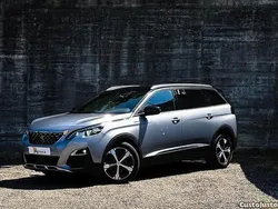 Cinza Usado 2019 Peugeot 5008 GT-line Monovolume | € 16.999 (Super Preço)