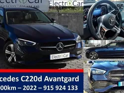 Azul Usado 2022 Mercedes C220 Carrinha | € 37.500 (Bom preço)