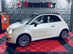 Branco pérola Usado 2009 Fiat 500C Lounge Cabrios | € 7.990 (Super Preço)
