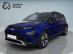 Intense blue/phantom black metalizado Usado 2023 Hyundai Bayon Premium SUV | € 18.800 (Preço justo)
