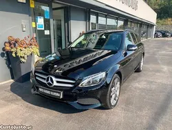 Preto Usado 2015 Mercedes C200 Avantgarde Sedan | € 14.990 (Bom preço)