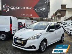 Branco Usado 2019 Peugeot 208 Signature Sky Citadino | € 11.200 (Bom preço)