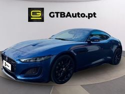 Azul Usado 2021 Jaguar F-Type R-Dynamic Coupé | € 58.500 (Preço justo)